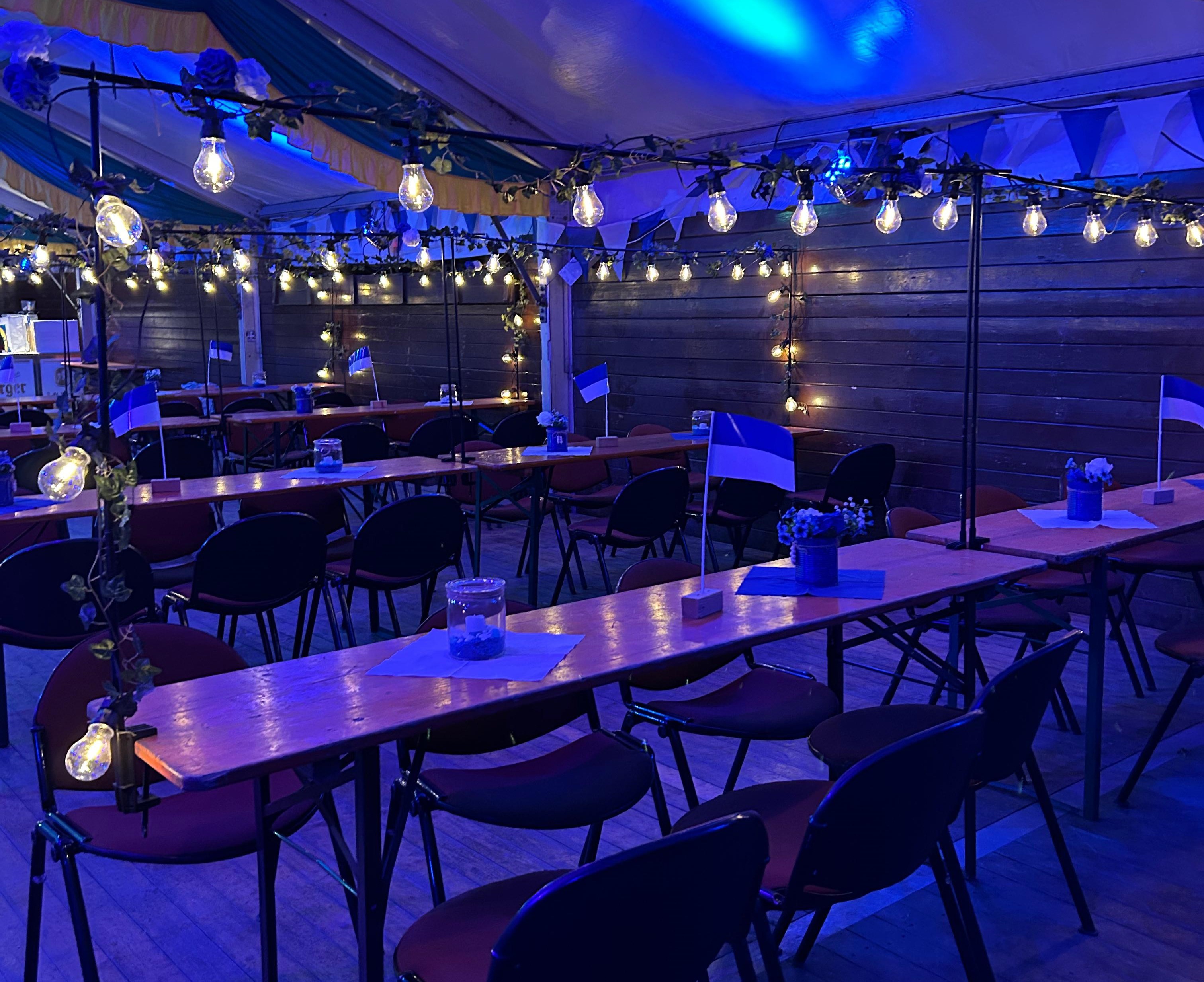 Festzelte Dekoration